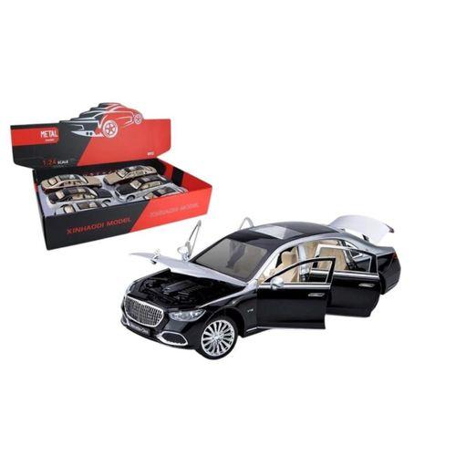 Eğitici Oyuncak ZHD-B2409 - Vardem  Çek Bırak Işıklı ve Sesli Model MB Metal Araba 1:24