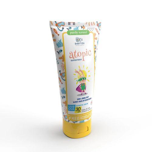 Babyton Atopik Ciltler İçin Güneş Koruyucu Krem 100 ml