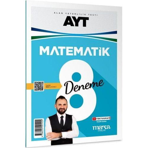 AYT Matematik Tamamı Video Çözümlü 8 Deneme Marka Yayınları