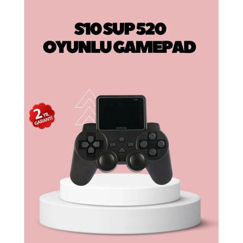 Hdmı Tv Bağlantılı Orijinal S10 Gamepad 520 Oyunlu 2025 Seri Oyun Konsolu
