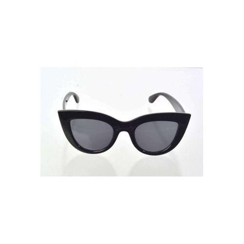 Siyah Çerçeve Cat Eye Kadın Güneş Gözlüğü - Moda Gözlük