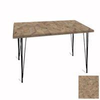 Dockers Premıum Mutfak Masası 70x120 ESB (Werzalit, Wermodin ve Allzalit Tabla) - Edgy Wood