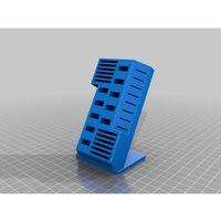 Ayakta USB ve SD Kart Tutucu STL (Bu ürün Sadece Plastik parçadır - Almadan Önce Soru Sorabilirsiniz)