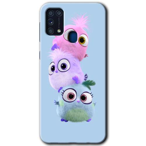 Samsung Galaxy M31 Kılıf HD Desen Baskılı Arka Kapak + Temperli Cam - Puffy