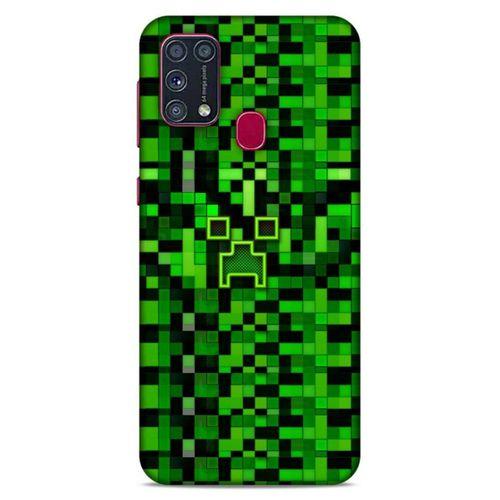 Lopard Samsung Galaxy M31 Uyumlu Kılıf PiXel (32) Soft Silikon Kılıf Yakın Steve