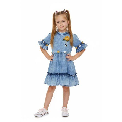 Kız Çocuk Kot Elbise BGL-ST05201