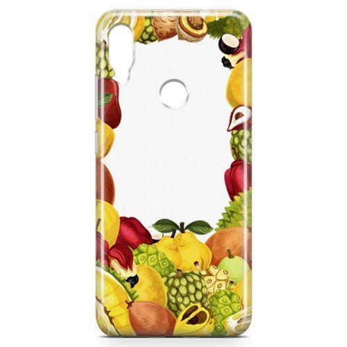 Xiaomi Redmi Note 7 Pro Kılıf Ananas Armut Meyve Arka Kapak Koruma Desenli Full Koruyucu