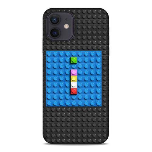 Lopard Apple iPhone 12 Uyumlu Kılıf BloX (20) Koruyucu Kılıf İ Harfi