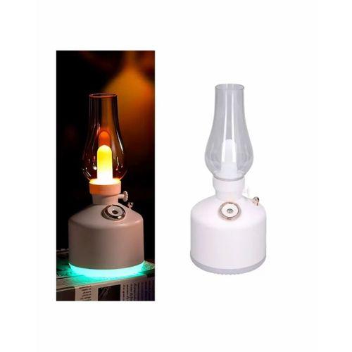Vintage Aroma Difüzörü Nano Mist Led Işıklı Taşınabilir Nemlendirici