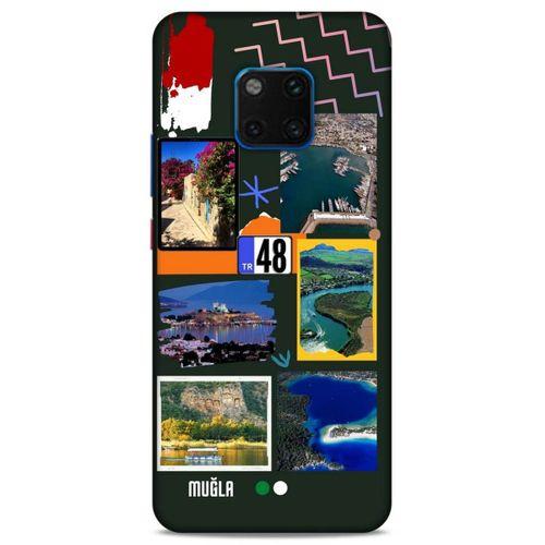 Lopard Huawei Mate 20 Pro Uyumlu Kılıf Şehirli ※ (48) Muğla Bumper Kılıf
