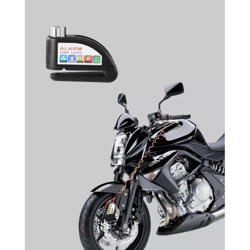 110 Db Alarmlı Disk Fren Kilidi Su Geçirmez Çelik Gövde Motosiklet Güvenlik