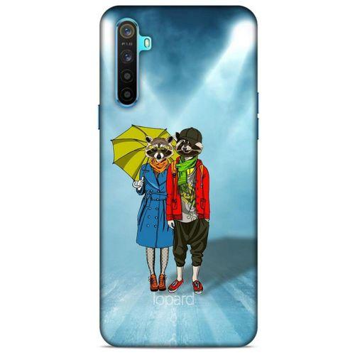 Oppo Realme 6i Kılıf FunnyMaX (47) Crystal Flex Kılıf Cam Göbeği