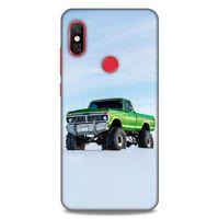 Lopard Xiaomi Redmi Note 6 Pro Uyumlu Kılıf PickUpX (33) Hybrid Kılıf Açık Yeşil