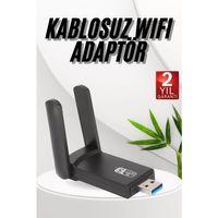 Wifi Adaptörü Bt5.0 Wifi 2'si Bir Arada Çift Bantlı Çift Anten