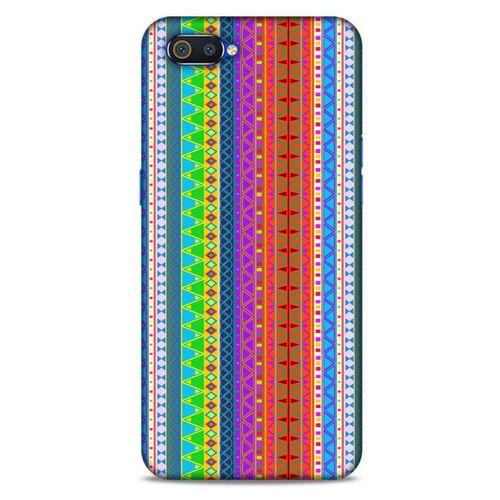 Ethnic Culture (63) Oppo Realme C2 Kılıf Silikon Kapak Desenli