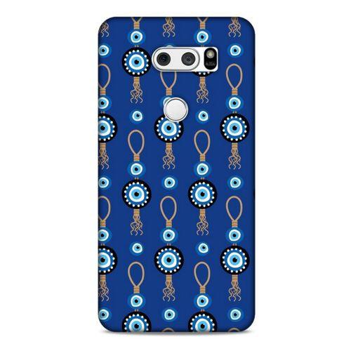 Nazarium (44) Desenli Silikon Kapak LG K40S Kılıf