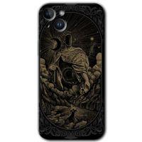 Potkal Hediye Fabrikası iPhone 14 HD Baskılı Kılıf + 9D Tam Ekran Koruyucu - Kıyamet