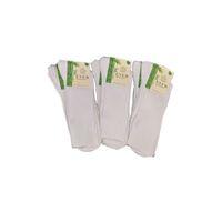 Eser Erkek  Beyaz Çift Taban Havlu Çorap