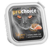 Pro Choice Sterilised Somonlu Kısırlaştırılmış Tahılsız Yaş Kedi Maması 100 Gr