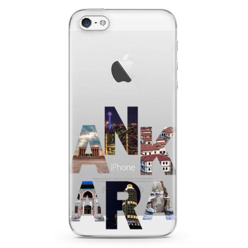 Apple iPhone 5 Kılıf Ankara Gezi Arka Kapak Koruma Desenli Full Koruyucu