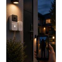 Wifi Akıllı Kapı Zili Gece Görüşlü Kameralı Kablosuz Güvenlik Sistemi