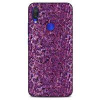 Mermer Desenli (28) Tema Arka Kapak Ametist Xiaomi Redmi Note 7 Kılıf