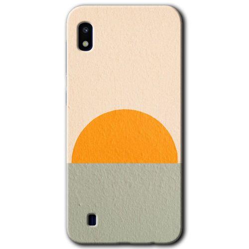 Samsung Galaxy A10 Kılıf Baskılı Kapak - Color Wall + 5D Tam Kaplayan Cam