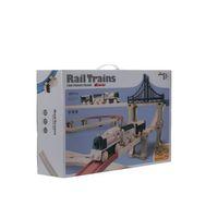 Eğitici Çocuk Oyuncak 5098 SUN-Sunman S00005098 - Tren  Set Klasik- 327 Parça