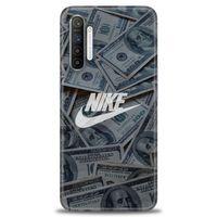 Realme XT Kılıf HD Baskılı Kılıf - Nike Dolar + Tam Ekran Koruyucu