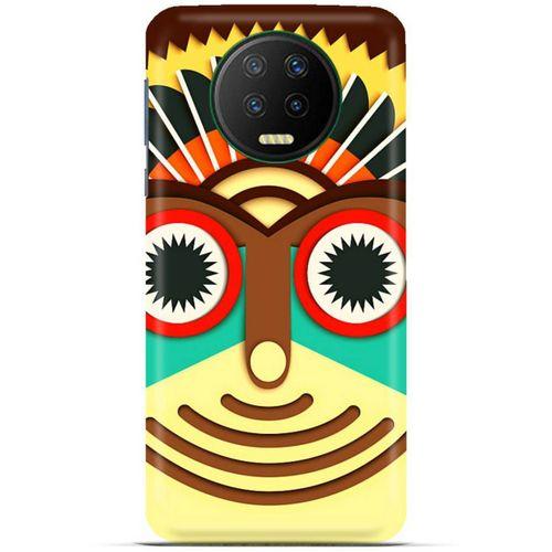 Lopard İnfinix Note 7 Uyumlu Kılıf Soyut Sanat (3) Baskılı Kapak