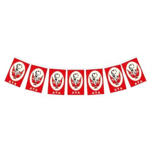 KIKA BAYRAK İPLİ ATATÜRK 40'LI BÜYÜK