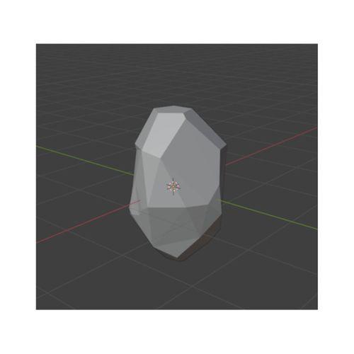 Low Poly Taş 3D Baskı (Bu ürün Sadece Plastik parçadır - Almadan Önce Soru Sorabilirsiniz)