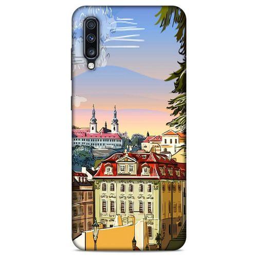Cityx (46) Samsung Galaxy A70 Kılıf Silikon Kapak Desenli