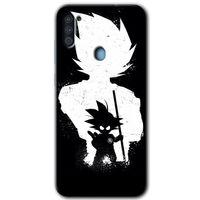 Galaxy A11 Kılıf HD Desen Baskılı Arka Kapak - Anime