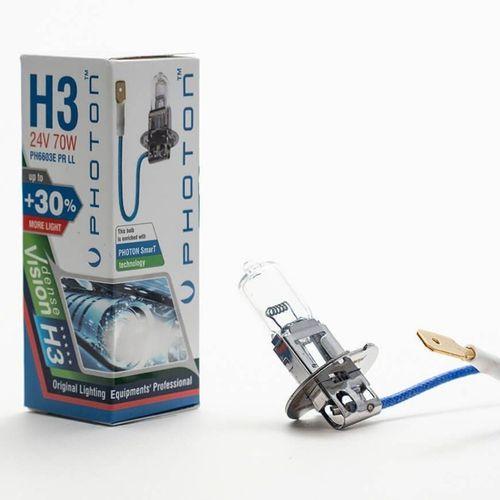 H3 24V Uyumlu 70W Pr Ll 0,3 Fazla Işık