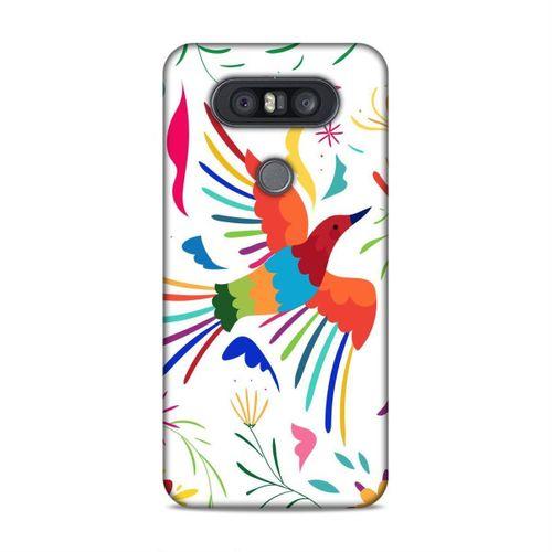 LG Q60 Kılıf Rengarenk Doga Arka Kapak Silikon Koruma Full Koruyucu