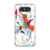 LG Q60 Kılıf Rengarenk Doga Arka Kapak Silikon Koruma Full Koruyucu