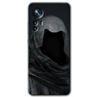 Xiaomi Mi 12 Kılıf HD Desen Baskılı Arka Kapak - Death