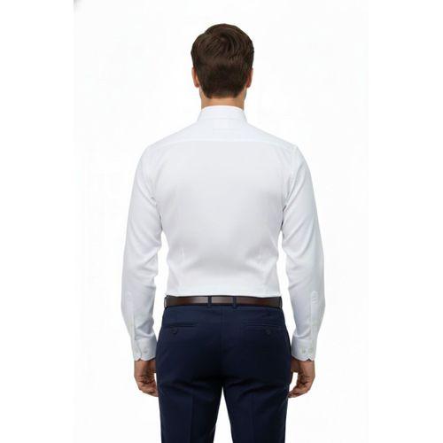 Erkek Regular Fitt Uzun Kol Petek Dokulu Gömlek 3635 BGL-ST04811