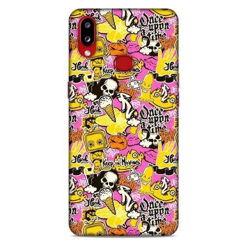 Graffitix (40) Desenli Silikon Kapak Samsung Galaxy A10s Kılıf