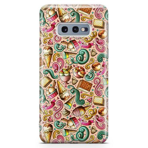 Samsung Galaxy S10e Kılıf Gelato Dondurma Arka Kapak Koruma Desenli Full Koruyucu