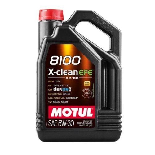 Motul 8100 X-Clean Efe 5W-30 5 Litre Motor Yağı (Üretim Yılı: 2024)