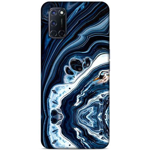 Mermer Lacivert Samsung Galaxy A80 Kılıf