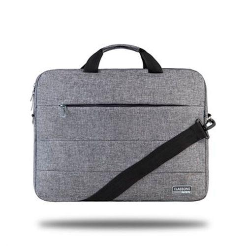 Classone Romeo Serisi WTXpro Su Geçirmez Kumaş  TL2004 15.6 inch Uyumlu Notebook Çantası – Gri