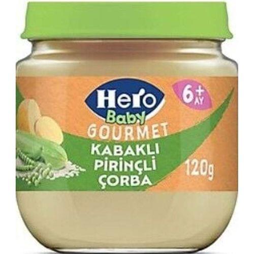 Hero Baby Hero Baby Gourmet Kabaklı Pirinçli Kavanoz Mama 120 Gr