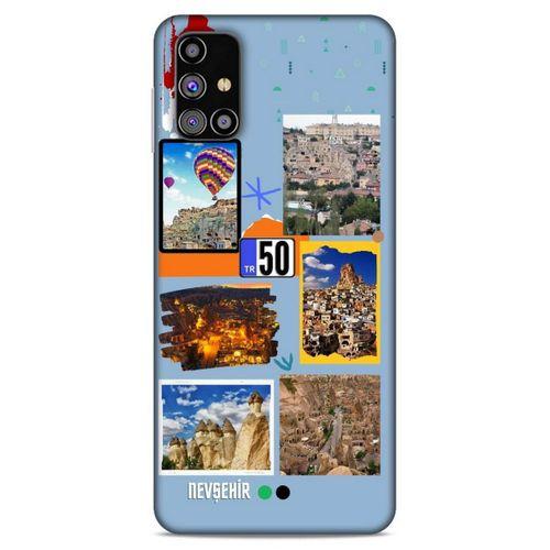 Lopard Samsung Galaxy M31s Uyumlu Kılıf Şehirli ※ (50) Nevşehir Shockproof Kılıf