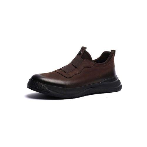 Pierre Cardin 61001 Kahverengi Nubuk Eva Taban Erkek Ayakkabı