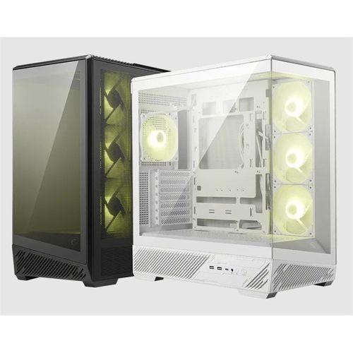 MSI MAG PANO 130R PZ TEMPERLİ CAM 3X120MM REVERSE ARGB 1X120MM ARGB FAN ATX PANORAMİK GAMİNG BİLGİSAYAR KASASI