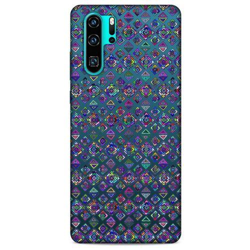 Ethnic Culture (93) Huawei P30 Pro Kılıf Silikon Kapak Desenli