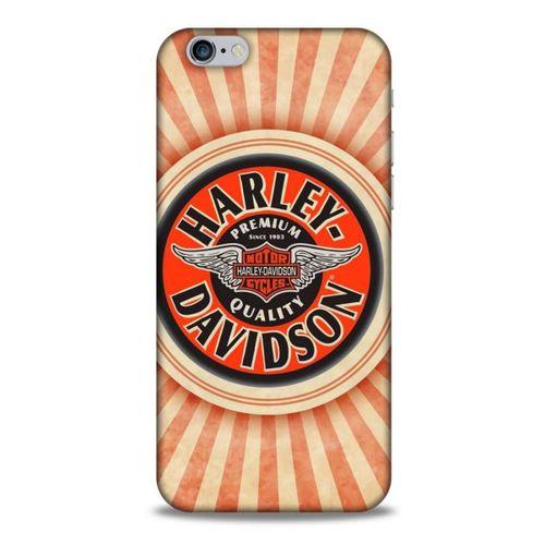Apple Iphone 6S Uyumlu Kılıf Motorsiklet (43) Thin Fit Kılıf Harley